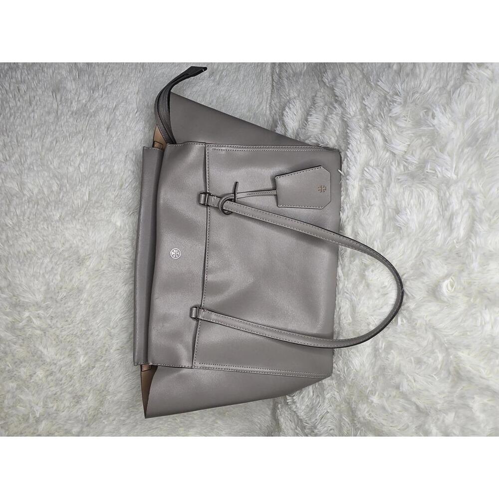 Tory Burch Large Parker Tote in Gray